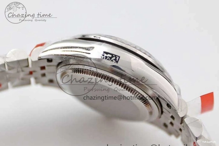 SS on Silver Steel Lady Bracelet 1:1 904L 28 TWF Best Dial DateJust President Edition NH05 0426